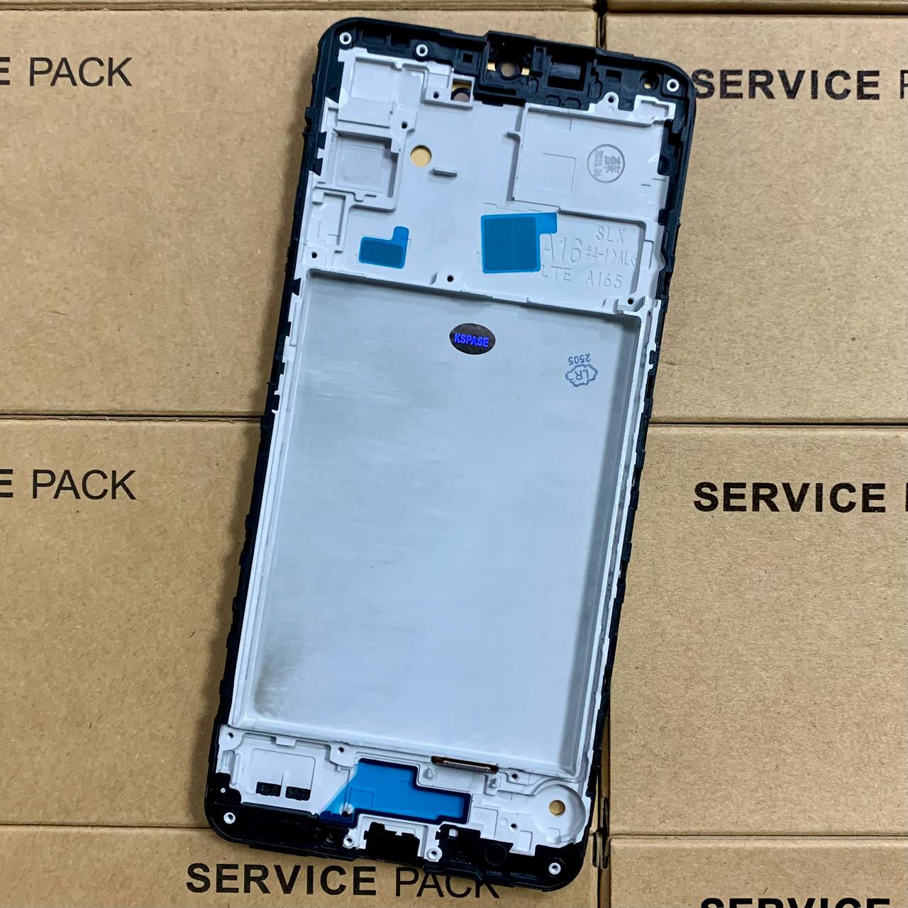 Дисплей Samsung A165 Galaxy A16 2024 black, з рамкою, OLED