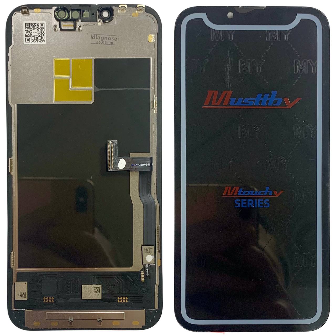 Дисплей iPhone 13 Pro black, с рамкой, Musttby SOFT OLED | 120HZ | Привязывается в 18/26 iOS