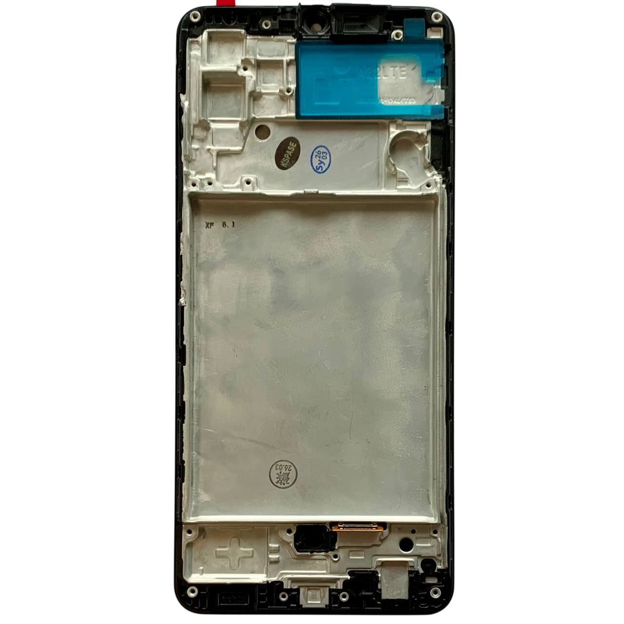 Дисплей Samsung A325 Galaxy A32 2021 black, з рамкою, INCELL