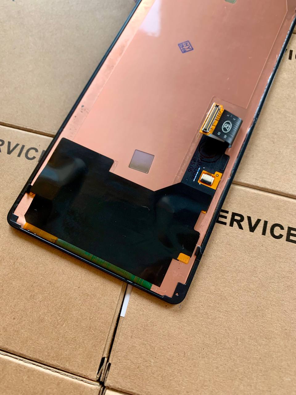 Дисплей Google Pixel 6 black, з рамкою, OLED