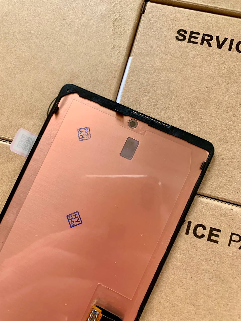 Дисплей Google Pixel 6 black, з рамкою, OLED
