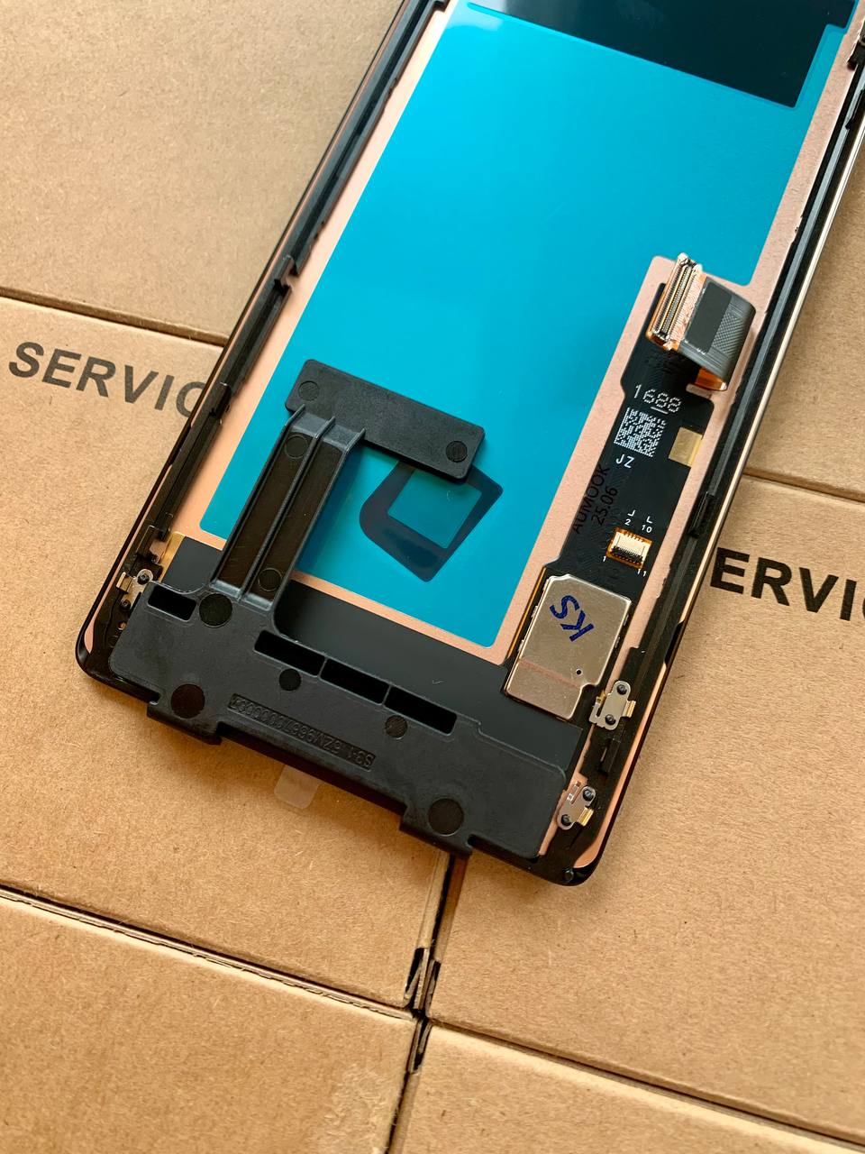 Дисплей Google Pixel 6 Pro black, з рамкою, OLED
