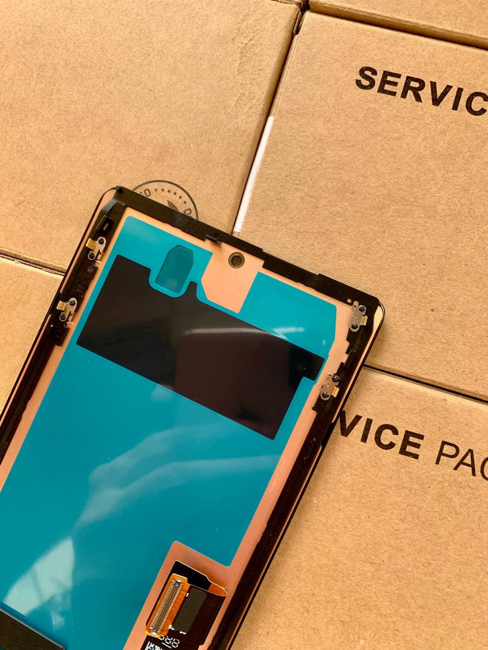 Дисплей Google Pixel 6 Pro black, з рамкою, OLED