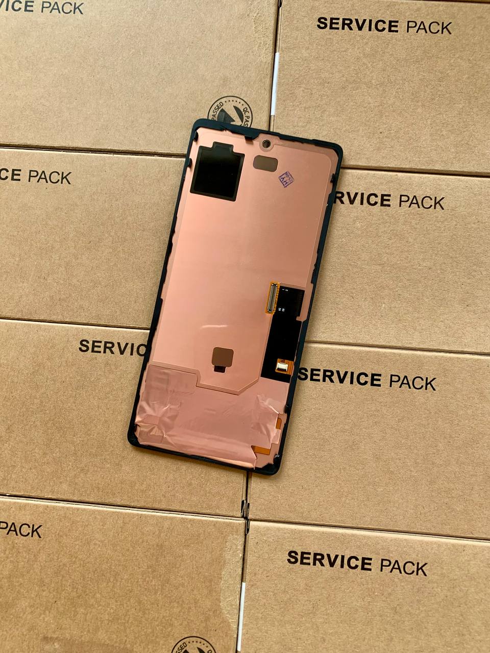 Дисплей Google Pixel 7 black, з рамкою, OLED