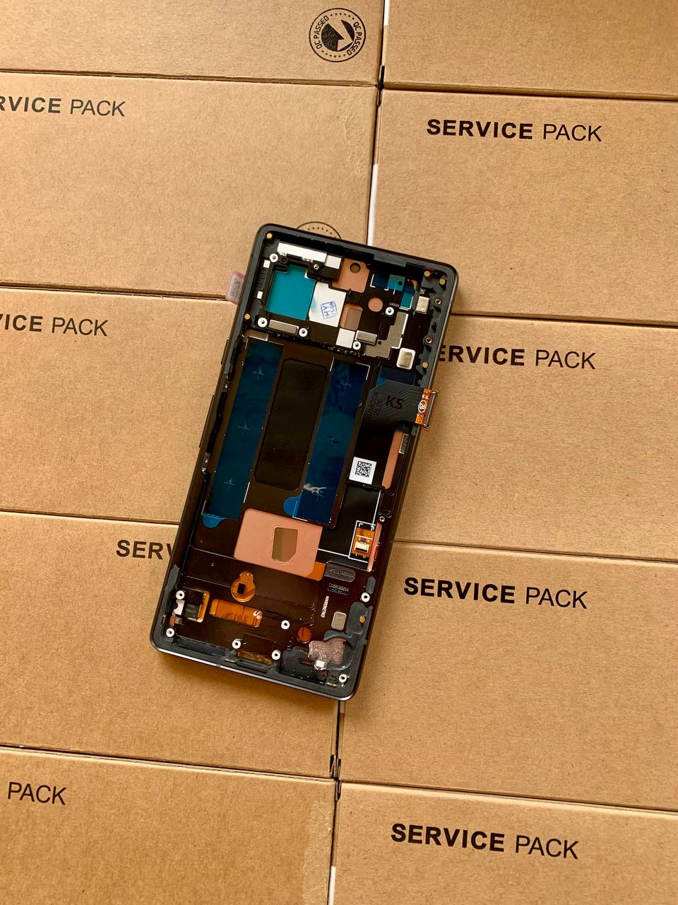 Дисплей Google Pixel 7A black, з рамкою, OLED