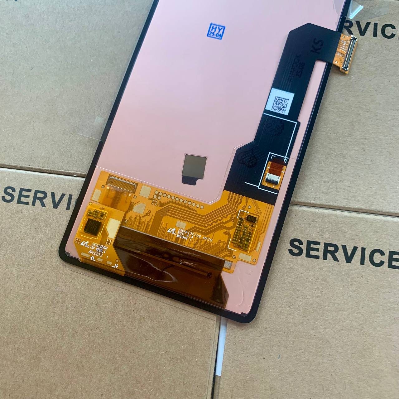 Дисплей Google Pixel 7A black, без рамки, Original