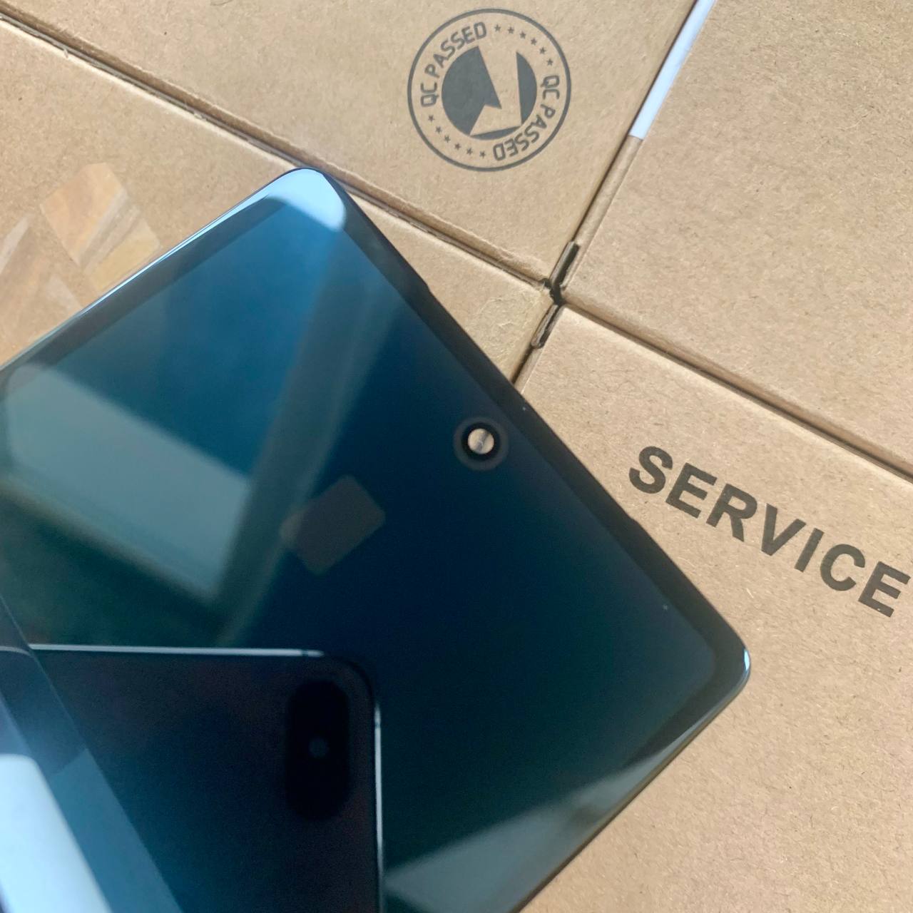Дисплей Google Pixel 7A black, без рамки, Original