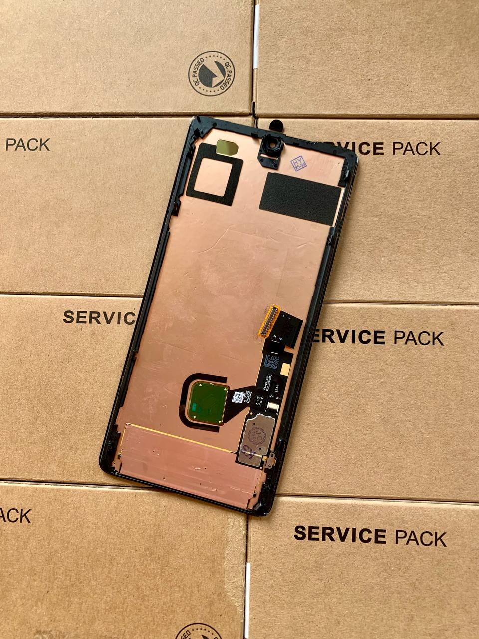 Дисплей Google Pixel 7 Pro black, з рамкою, Original (REF)