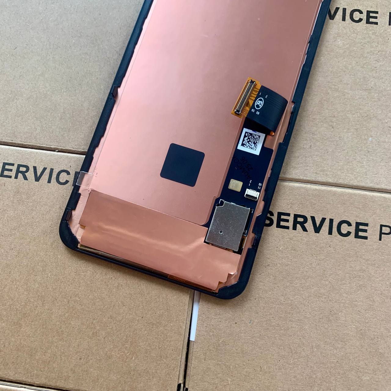 Дисплей Google Pixel 8 black, з рамкою, OLED
