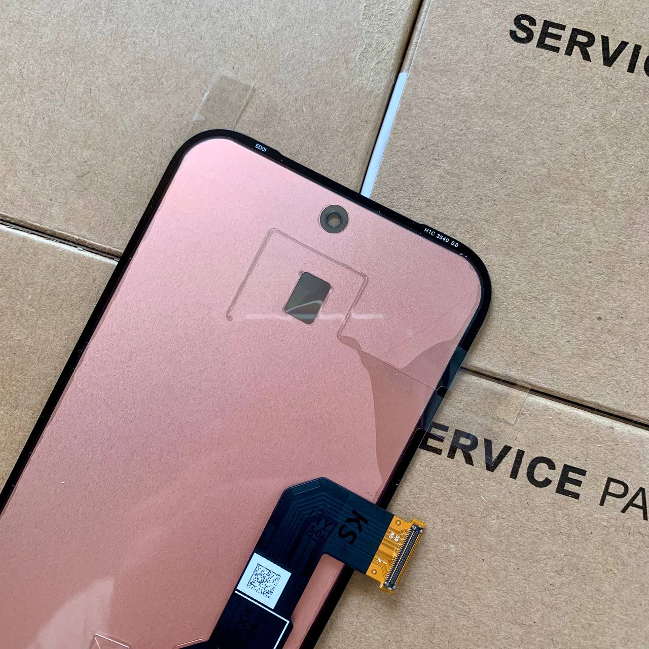 Дисплей Google Pixel 8A black, без рамки, Original