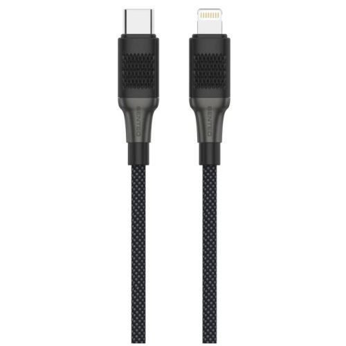 Кабель SENTEO SM-04 Eplosid series 30W Type-C to Lightning 1m black