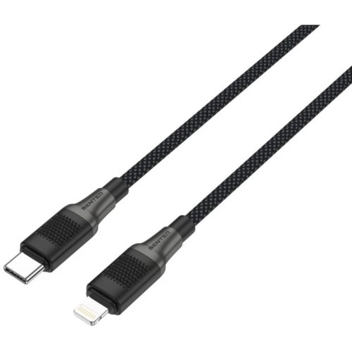 Кабель SENTEO SM-04 Eplosid series 30W Type-C to Lightning 1m black