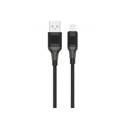 Кабель SENTEO SM-04 Eplosid series 2.4A USB to Lightning 1m black