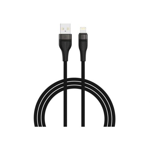 Кабель SENTEO SM-05 Onyx series 2.4A USB to Lightning 1m black