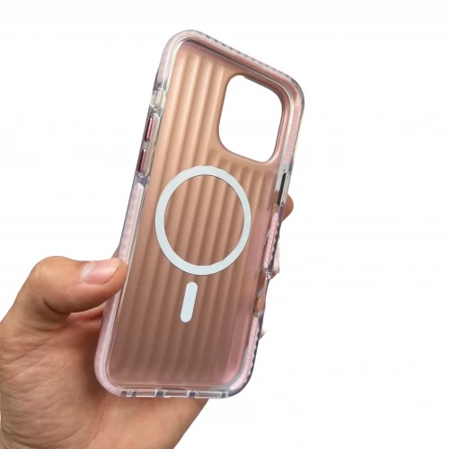 Чехол CASE LAB Ribbed Matte Case iPhone 15 Pro pink