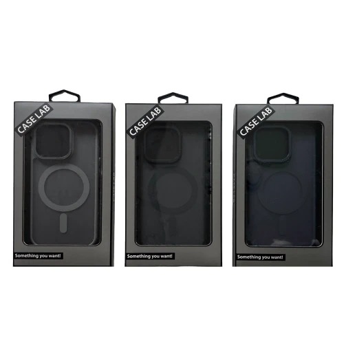 Чехол CASE LAB Skin Metal iPhone 15 Pro Max with MagSafe, gray