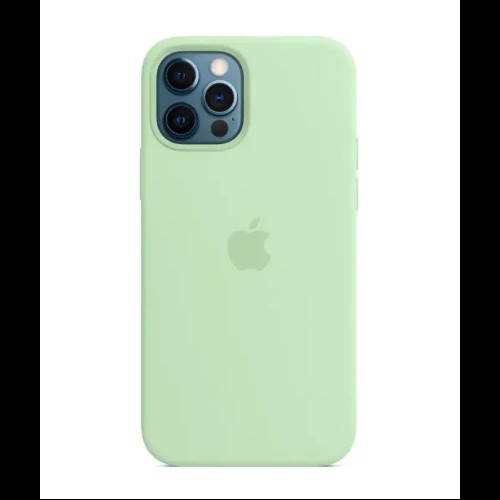 Чехол Silicone Case 1:1 for iPhone 12 | iPhone 12 Pro with MagSafe animation, pistachio