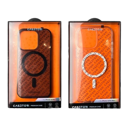 Чехол TPU Protect CASETORI NEW for iPhone 15 Pro with MagSafe, clear