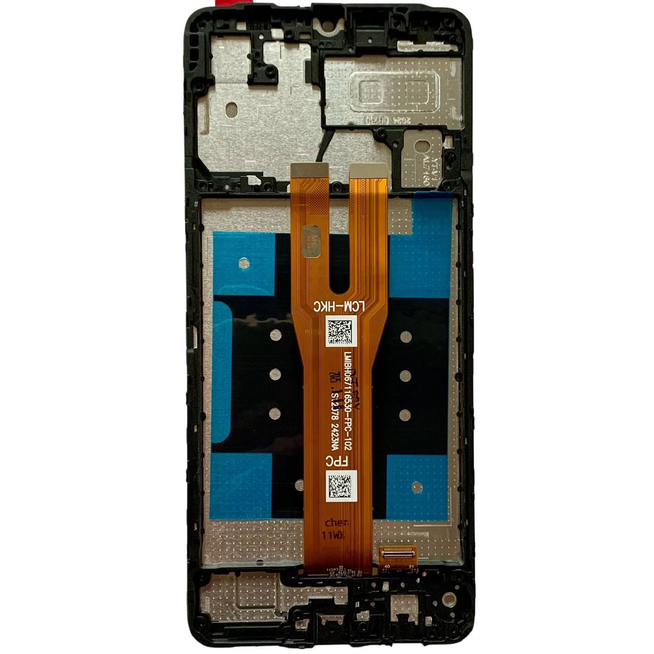 Дисплей Samsung A065 Galaxy A06 2024 black, с рамкой, INCELL