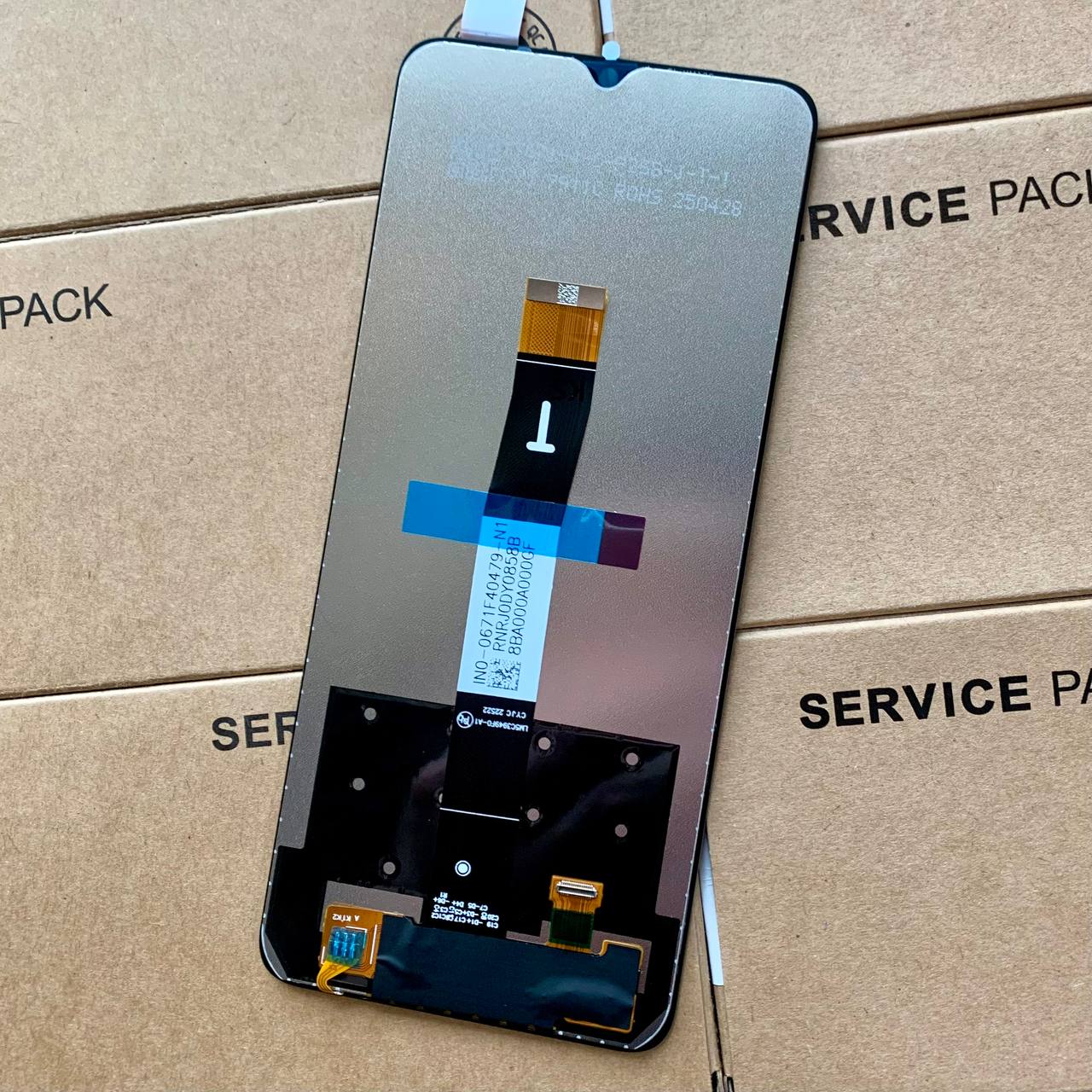 Дисплей Xiaomi Redmi 12C | Redmi 11A | Poco C55 black, без рамки, Original (China)