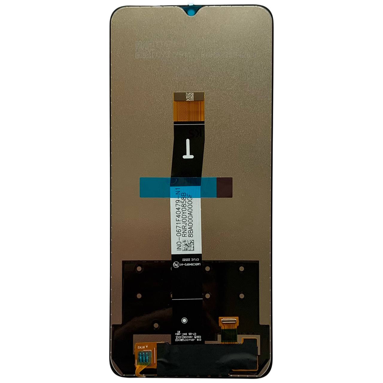 Дисплей Xiaomi Redmi 12C | Redmi 11A | Poco C55 black, без рамки, Original (China)