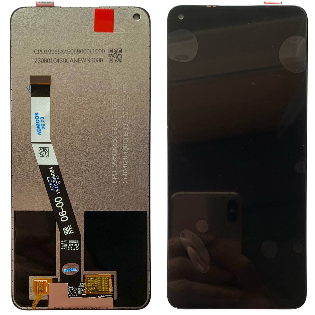Дисплей Xiaomi Redmi Note 9 | Xiaomi Redmi 10X 4G black, без рамки, Original (China)