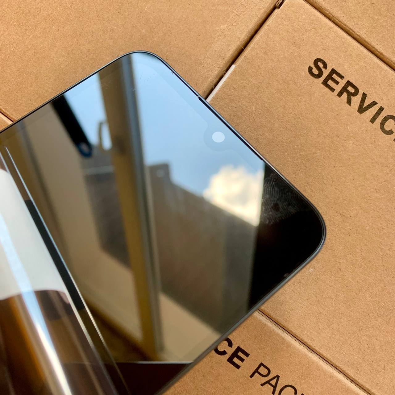 Дисплей Samsung A057 Galaxy A05s 2023 black, с рамкой, Original (China)