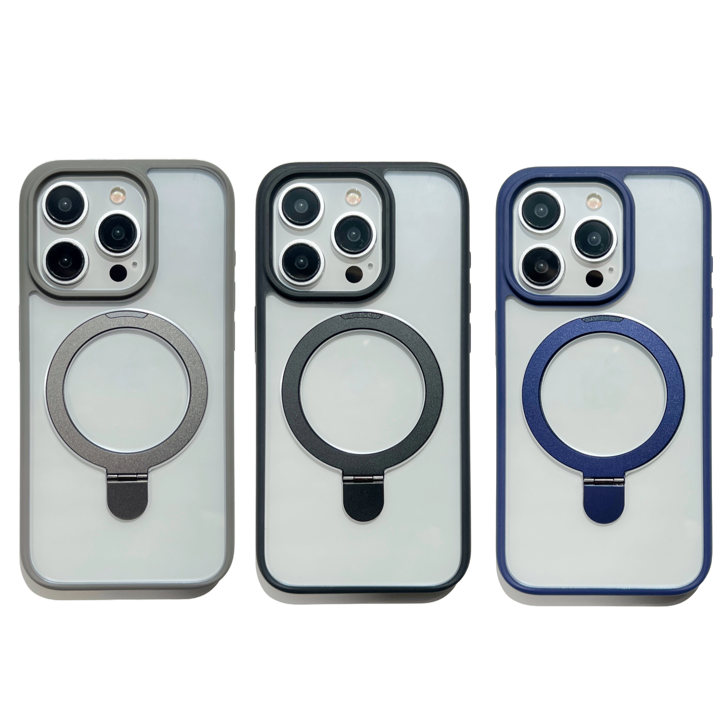 Чохол CASE LAB Ostand Case for iPhone 16 Pro Max with MagSafe, gray