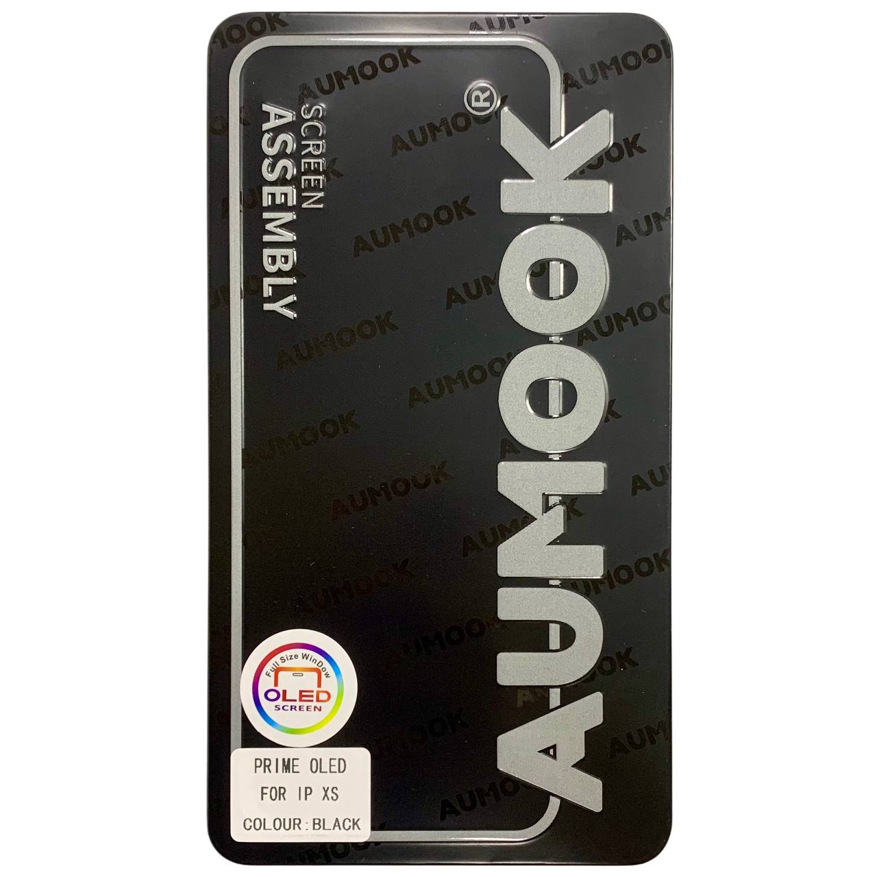 Дисплей iPhone Xs black, с рамкой, AUMOOK Prime HARD OLED