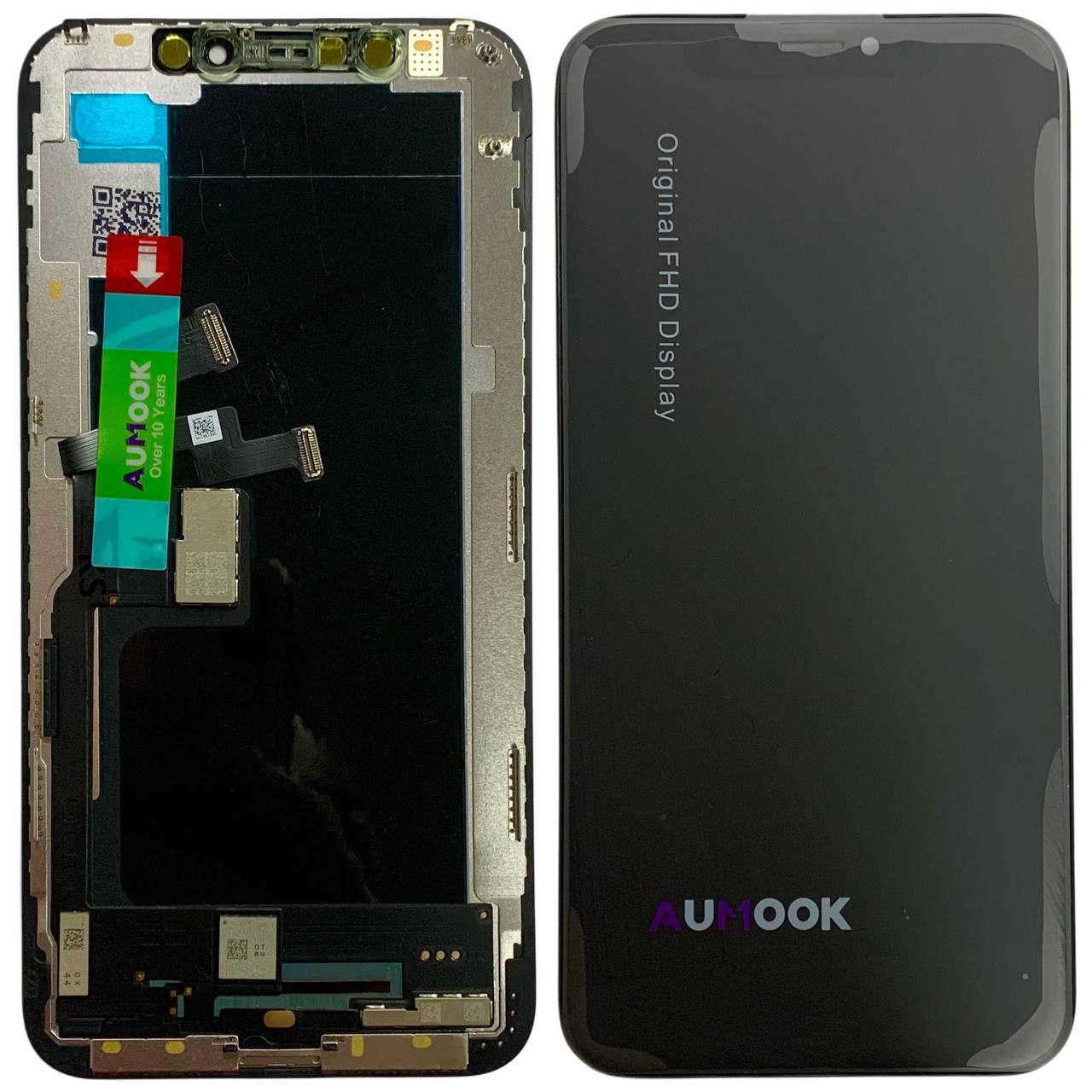 Дисплей iPhone Xs black, з рамкою, AUMOOK Prime HARD OLED