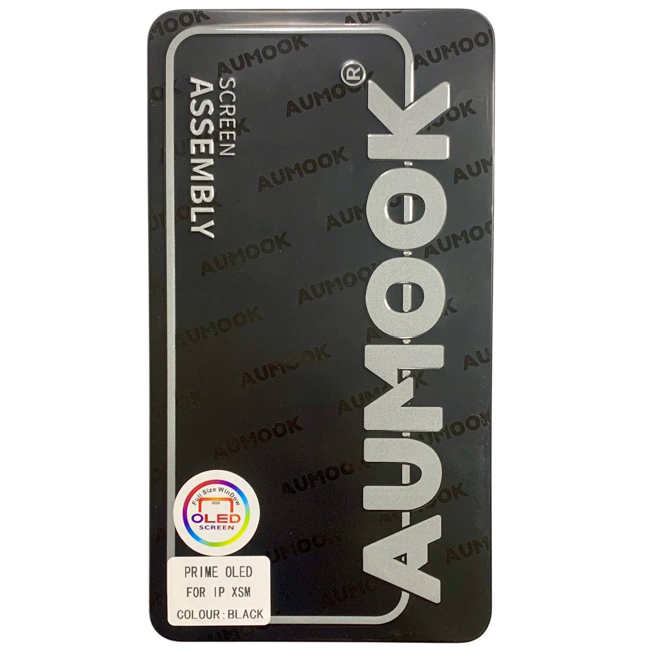 Дисплей iPhone Xs Max black, с рамкой, AUMOOK Prime HARD OLED