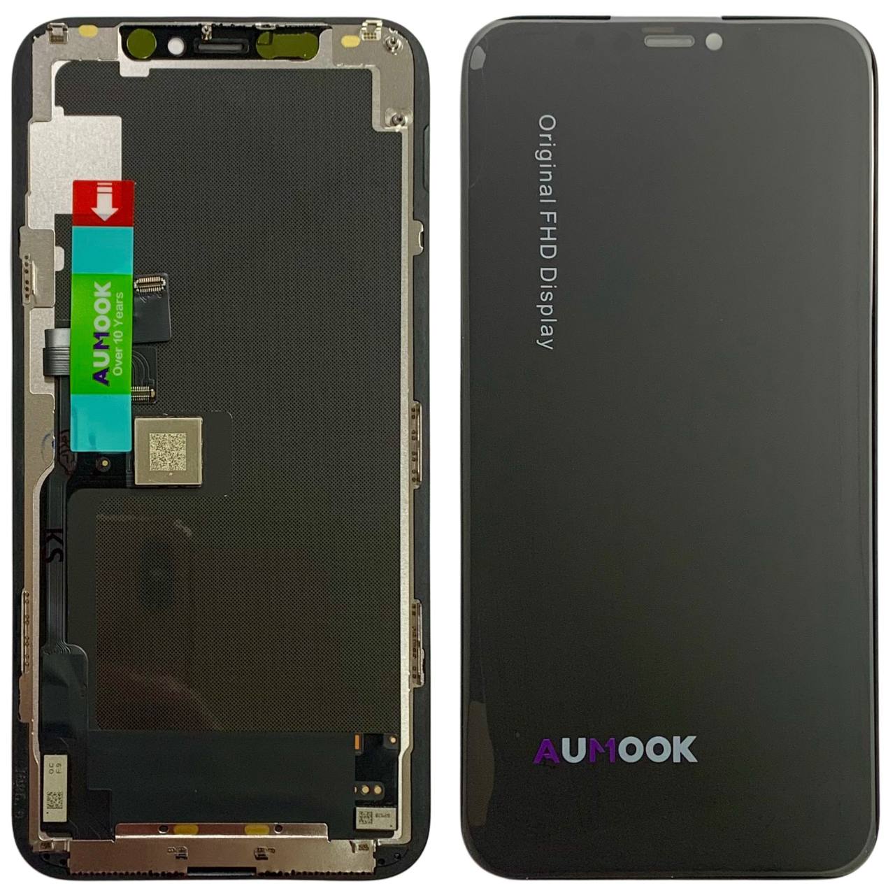 Дисплей iPhone 11 Pro black, з рамкою, AUMOOK Prime HARD OLED