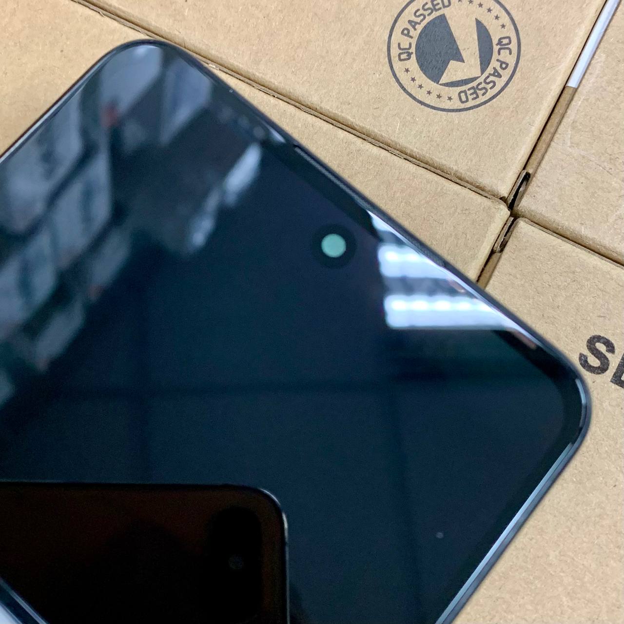 Дисплей Infinix Hot 40 black, з рамкою, Original (China)