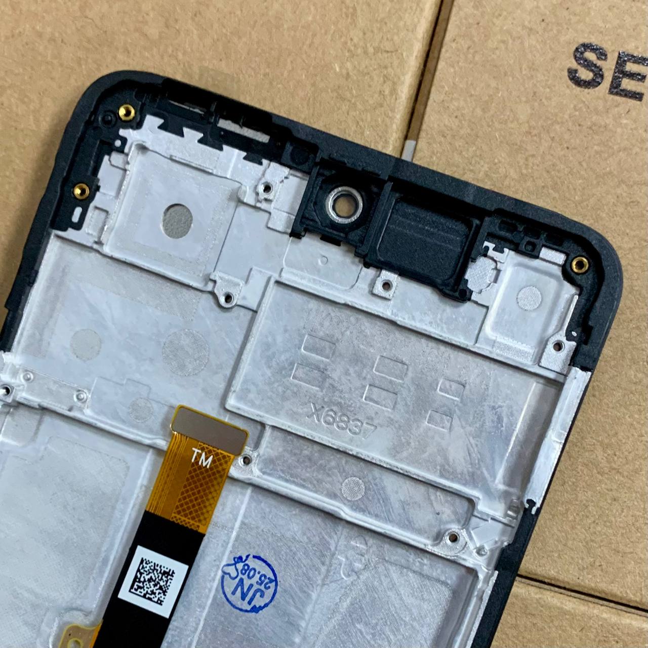 Дисплей Infinix Hot 40 Pro black, з рамкою, Original (China)