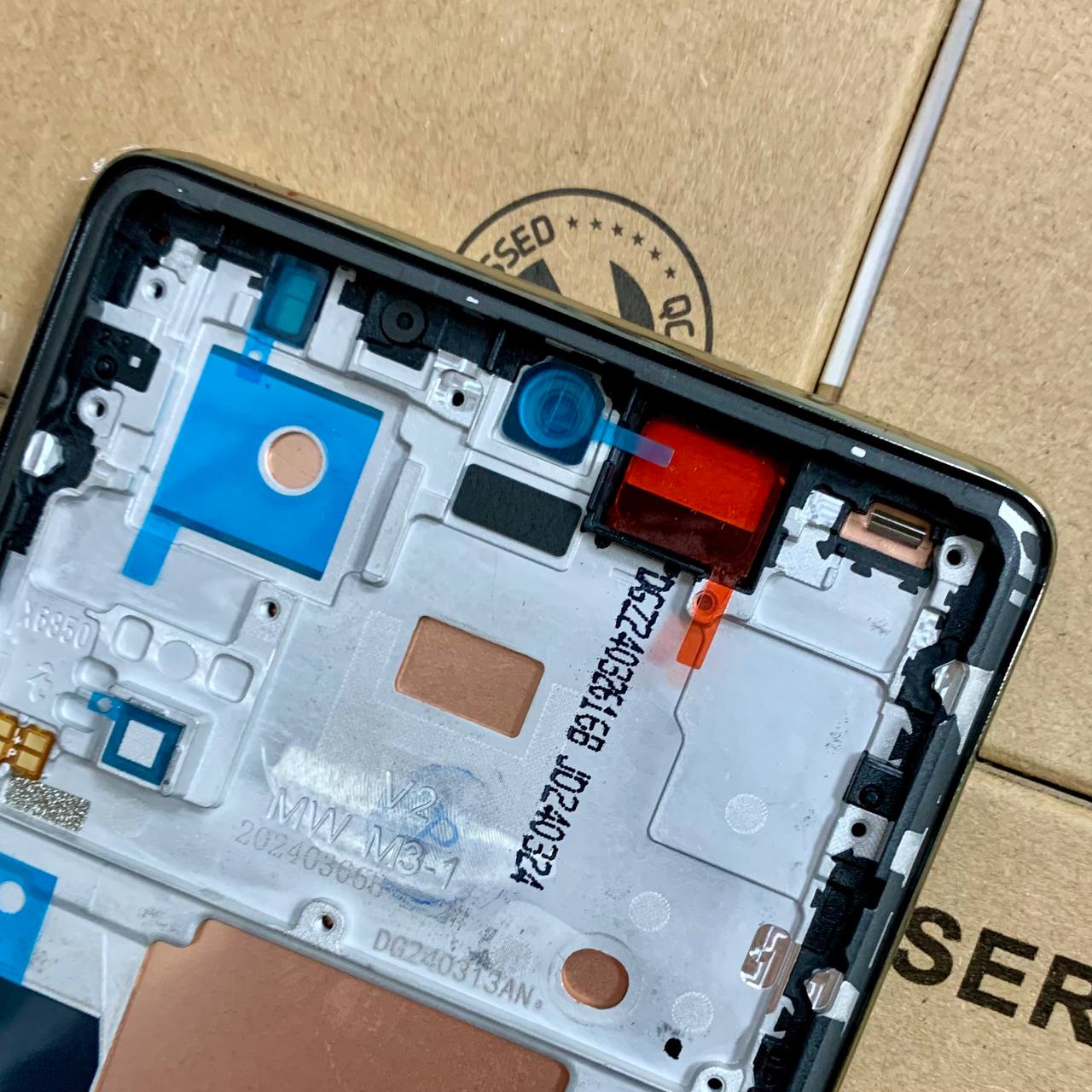 Дисплей Infinix Note 40 Pro black, з рамкою, Original (China)