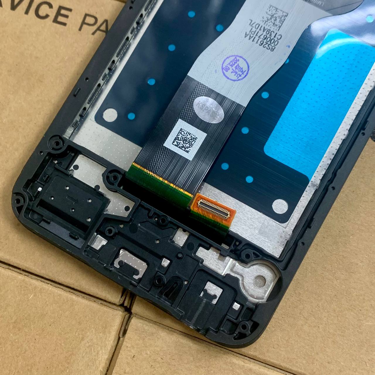 Дисплей Samsung A057 Galaxy A05s 2023 black, с рамкой, INCELL