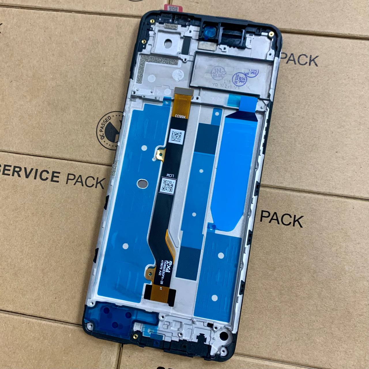 Дисплей Tecno Pova 6 Neo 4G black, с рамкой, Original (China)