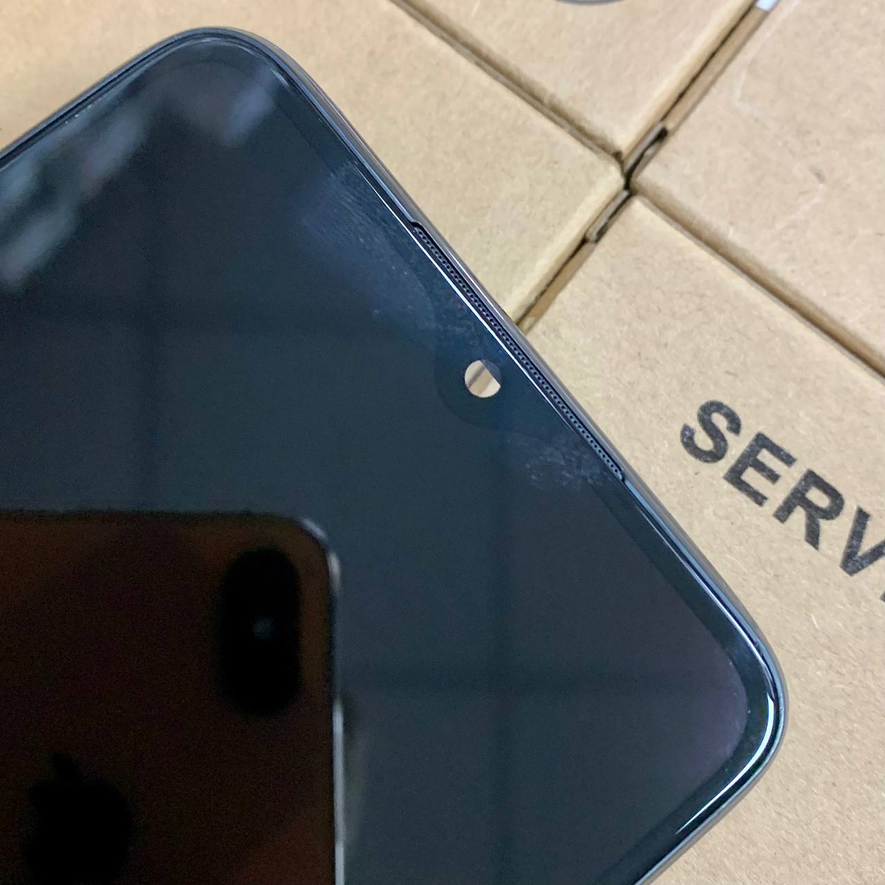 Дисплей Xiaomi Redmi Note 8 Pro black, з рамкою, Original (China)