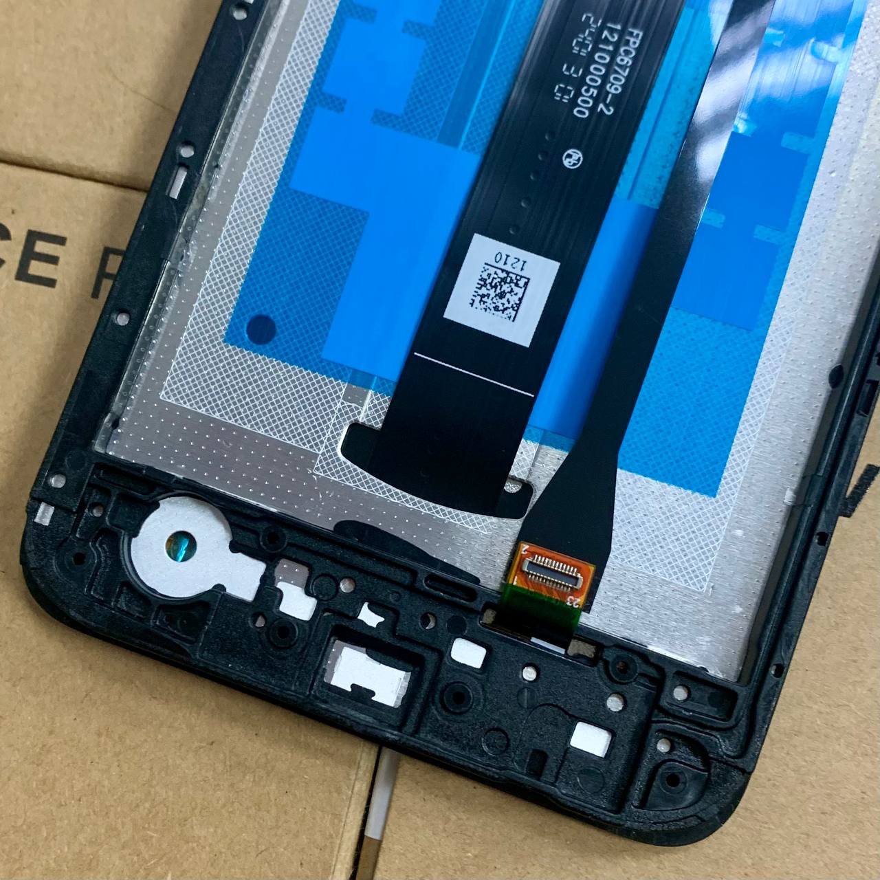 Дисплей Xiaomi Redmi A3 | Redmi A3x black, с рамкой, Original (PRC)