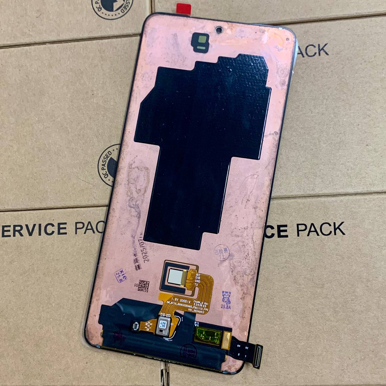 Дисплей Xiaomi Poco F7 Pro black, без рамки, Original (REF)