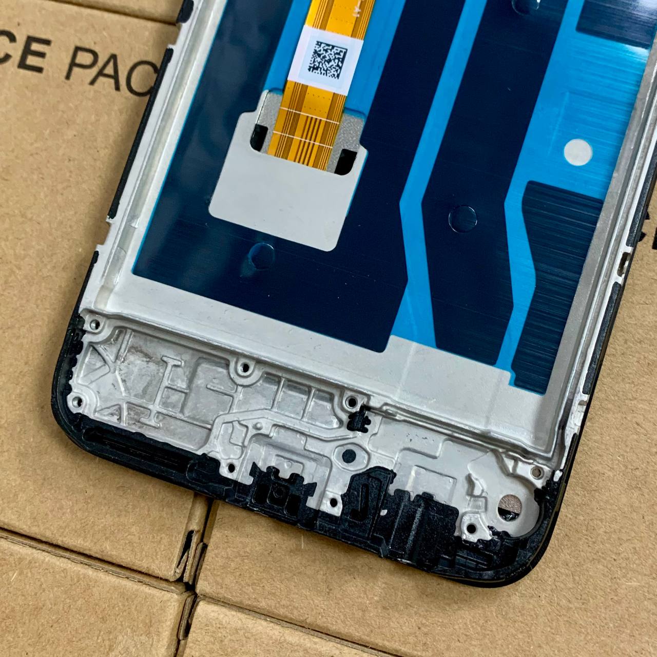 Дисплей OPPO A57 4G | OPPO A57S | OPPO A77 4G | OnePlus Nord N20 SE black, с рамкой, Original (PRC)