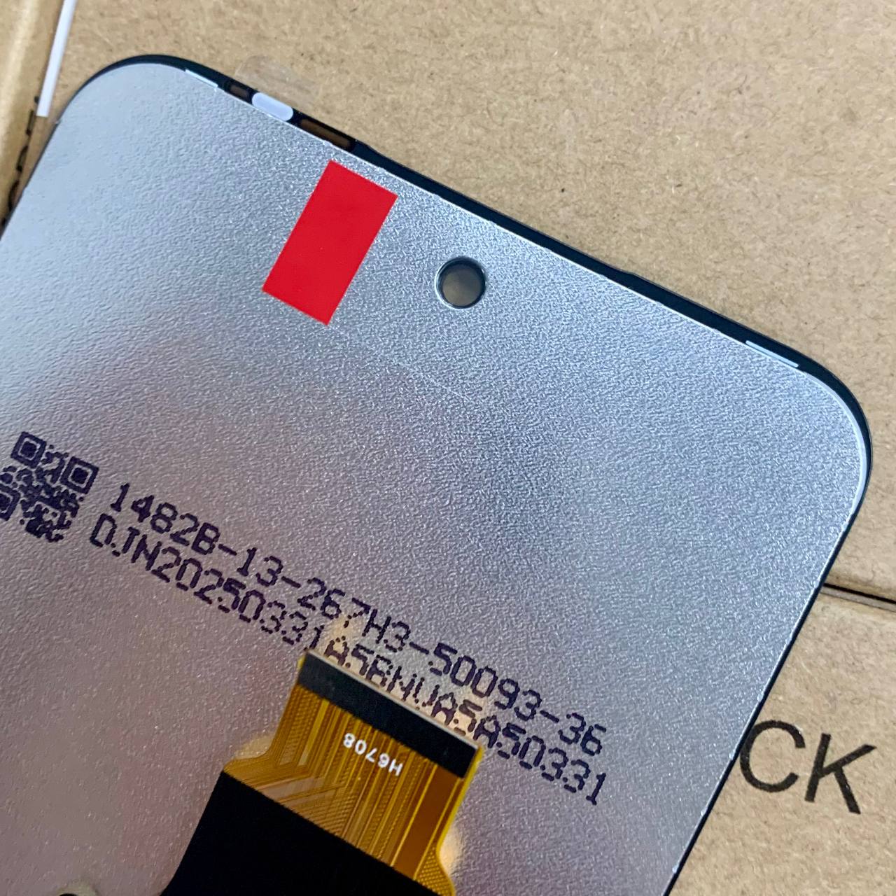 Дисплей ZTE Nubia V70 Design black, без рамки, Original (China)