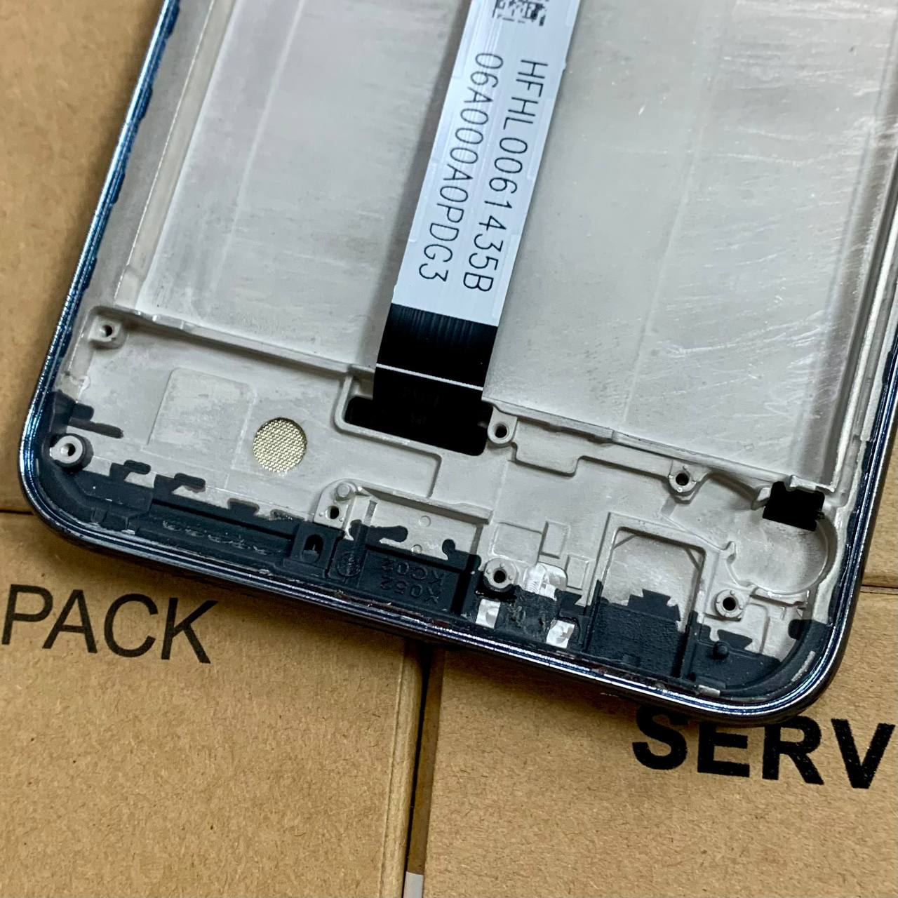 Дисплей Xiaomi Redmi Note 9S | Note 9 Pro | Note 9 Pro Max black, з рамкою, Original (PRC)