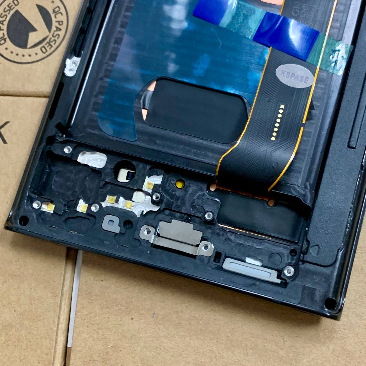 Дисплей Samsung N985 | N986 Note 20 Ultra 5G black, з рамкою, OLED