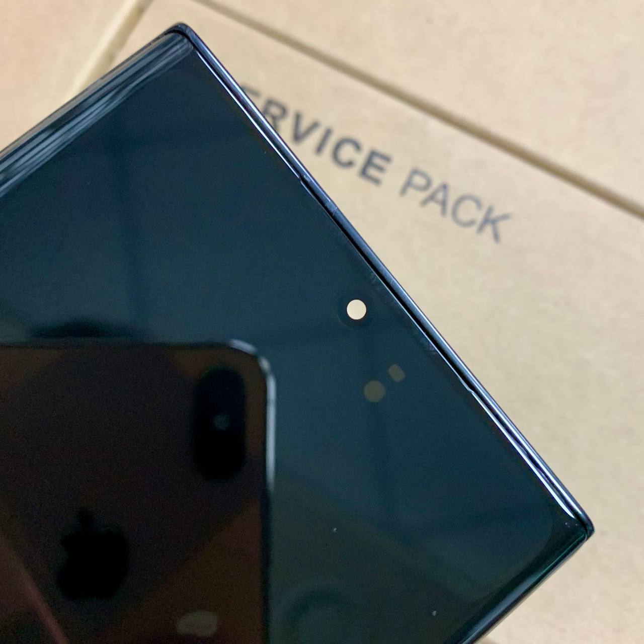 Дисплей Samsung N985 | N986 Note 20 Ultra 5G black, з рамкою, OLED