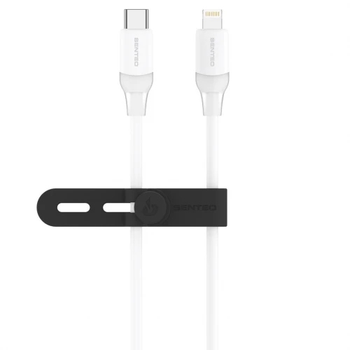 Кабель SENTEO SL-07 30W Type-C to Lightning 1.2m white