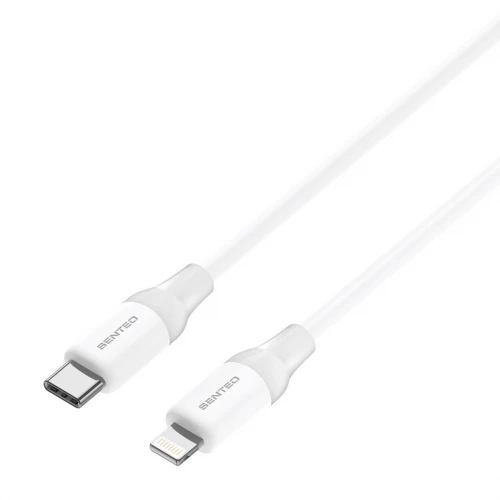 Кабель SENTEO SL-07 30W Type-C to Lightning 1.2m white