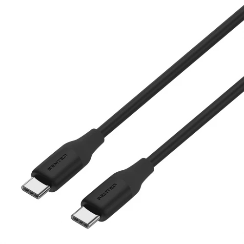 Кабель SENTEO SL-07 60W Type-C to Type-C 1.2m black