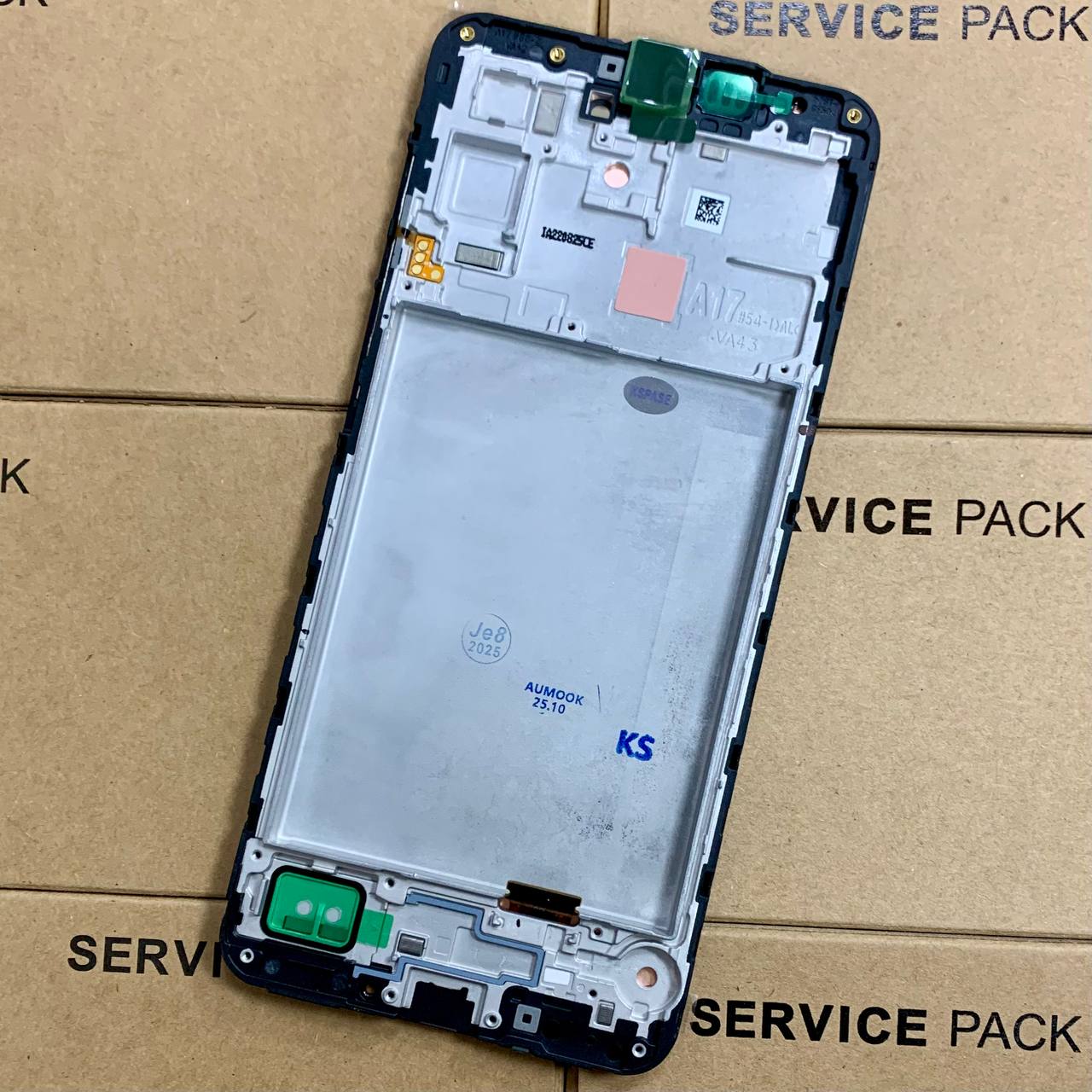 Дисплей Samsung A175 Galaxy A17 black, с рамкой, Original (China)