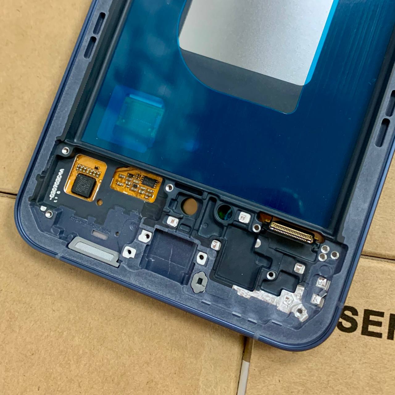 Дисплей Samsung A556 Galaxy A55 5G 2024 black, с рамкой, Original (China)